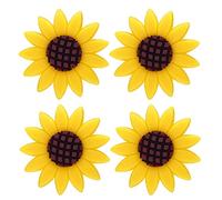 Uinfhyknd 4 Pcs Car Sunflower Accessories Car Freshener Sunflower Vent Clips Vent Decorations Perfume for