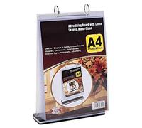 Uinfhyknd A4 Multi-Page Flip Display Card Display Stand Detachable Business Holder