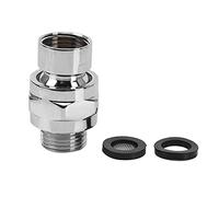 Uinfhyknd Brass Chrome Ball Joint Shower Arm Head Adjustable Swivel Adapter
