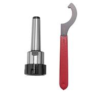 Uinfhyknd Mt3-Er32 M12X1.75 with Er32 Key Er32 Clamping Pliers Chuck with Morse Key Tool for Drilling Milling