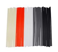 Uinfhyknd Pack of 100 Plastic Welding Rods PP/PVC/PPR Plastic Welding Repair Rods for Bumpers and Daily Plastic Repair