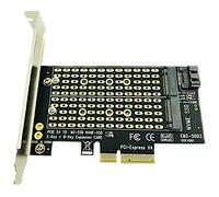 Uinfhyknd Pcie A M2 / .2 Adapter .2 Ngff To Desktop Pcie X4 X8 X16 Nvme Sata Ssd Pci Adapter Card