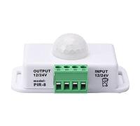 Uinfhyknd PIR Infrared Motion Sensor Detector, DC 12V-24V Strip Light Motion Sensor Switch, for Cupboard Cabinet Stairs Kitchen