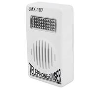 Uinfhyknd RJ11 Adapter Loud Telephone Ring Flash Amplified Ringer for Landline Telephone