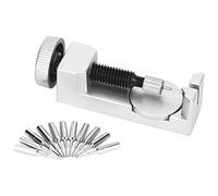 Uinfhyknd Watch Link Remover Kit, Watch Band Removal Tool, Tool for Size Adjustment of Watches, Tool for Removing Watch Pins with 12 Additional Hole Pins, Random colour.