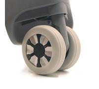 uinhuine 9 Pack Luggage Covers for Most 8 Wheel Suitcase Sets, Silver, Wheel Cover 2-3inch, Colorful Wheel Protector Covers