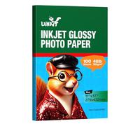 Uinkit Glossy Photo Paper 11x17 Inches 100 Sheets - Inkjet Printer Paper for Photos, Posters, Menus, Invitations - Vivid & Quick Drying Dye Ink Printers, No Curling, Smudge Proof