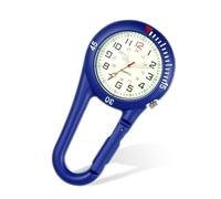 uinnossvc Fob Watch Carabiner Watch Glow in The Dark Fob Watches for Nurses