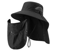 uinnossvc Outdoor Wide Brim Sun Hat Foldable Fishing Cap Sun Protection Cap