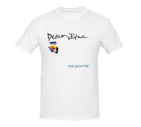 UIO Deacon Blue Real Gone Kid Graphic T Shirts for Men Crew Neck XL(XL)