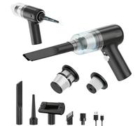 UIOF Handheld Vacuum Cleaner,13000Pa, Car Vacuum Cleaner with Powerful Suction, Tyep-C Double Layer Filtration Rechargeable Portable Lightweight Mini, Cleaning for Home Office Car and Pet Hair