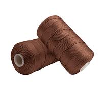 Uiopa Macrame Cord 1.5mm x 400m, Nylon Macrame Yarn for Crochet and Knitting, Camel Crochet Yarn for Wall Hangings, Dream Catchers, Jewelry Making, DIY Craft Project