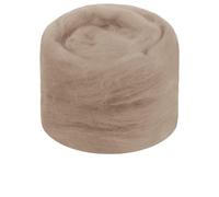 Uiopa Needle Felting Wool, 50g Felting Wool Soft Wool Roving Yarn, Apricot Wool Roving for Needle Felting, Wet Felting, Felting Projects, DIY Crafts