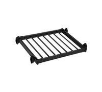 UioQrintan Above Washing Machine Drying Rack,Hidden Pull Out Trousers Organizer,35kg Capacity,wiht Detachable Hanging Rod,for Balconies Closets(Black,Width 60-85cm)