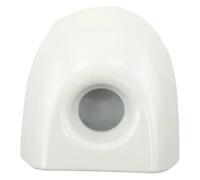 UioQrintan Car Outside Door Handle Cover for Nissan March IV Micra K13 Juke F15 Cube Z12 Tiida 2008-2022 Left Right Outer Handle Lock Cap Door Cover with Key Hole White Key Hole