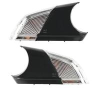 UioQrintan Turn Signal Lights Car LED Styling Rear-View Mirror Turn Signals Lights Lamp LED for VW Polo MK5 9N 2005-2010 Front Wing Door Mirror Indicator Car Turn Signal Light 1pair
