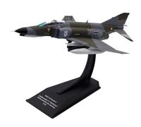 UIPOANSWS Flying airplane model 1/100 McDD F-4F Phantom II Jagdgeswader 71 Richthofen 1978 Diecast Alloy Simulation Aircraft Models aviation aircraft model