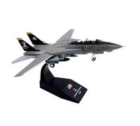 UIPOANSWS Flying airplane model 1/100 Scale Military Model F14A Grumman Tomcat F-14A VF103 Fighter USA Navy Army Air Force Diecast Metal Plane aviation aircraft model
