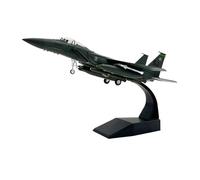 UIPOANSWS Flying airplane model 1/100 Scale Model Toy F-15E F15E F15 F-15 Strike Eagle Fighter USAF Diecast Metal Plane Model Toy For Collection aviation aircraft model