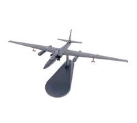UIPOANSWS Flying airplane model 1/144 Scale Model Toy U-2S U2 Reconnaissance Airplane Dragon Lady Diecast Metal Alloy Plane Replica Model Toy aviation aircraft model