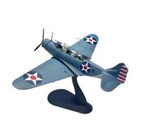 UIPOANSWS Flying airplane model 1:72 1/72 Scale SBD Midway Dauntless Dive Bomber Battle Finished Diecast Metal Plane Aircraft Military Model aviation aircraft model