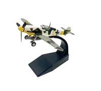 UIPOANSWS Flying airplane model 1/72 Scale Classic BF-109 BF109 Jet Fighter Plane Army Fighter Aircraft Airplane Models Toys Military aviation aircraft model