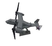 UIPOANSWS Flying airplane model 1/72 Scale Diecast Variable Wing Bell V-22 V22 Osprey Transport Helicopter Amphibious Metal Plane Aircraft Model aviation aircraft model