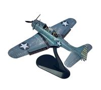 UIPOANSWS Flying airplane model 1:72 Scale SBD Midway Dauntless Dive Bomber Airplane Finished Metal Model Plane Aircraft Military Gift Toy aviation aircraft model