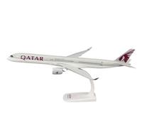 UIPOANSWS Flying airplane model A350-1000 1:200 Scale Qatar Airways Airlines ABS Airplane Model Aircraft Plane Assembly For Collection Display aviation aircraft model