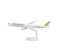 UIPOANSWS Flying airplane model A350-900 1/200 Scale Lufthansa/Delta/Ethiopian/Thailand THAI Airline Aircraft Plane Model Airplanes Collection Display aviation aircraft model(Ethiopian)