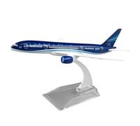 UIPOANSWS Flying airplane model Aircraft Azerbaijan Airlines Boeing B787 Scale 1/400 16cm For Aircraft Model Die-cast Metal Collectible Display aviation aircraft model