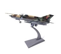 UIPOANSWS Flying airplane model Aircraft Plane Model Former Soviet Air Force Fighter MiG-21 1:72 For Airplane Alloy Model Diecast Metal Planes aviation aircraft model