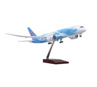 UIPOANSWS Flying airplane model China Southern Airlines B787 43CM Aircraft Airplane Model For Collected Gift By Aviation aviation aircraft model