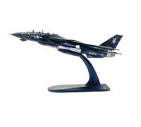 UIPOANSWS Flying airplane model Diecast 1/100 Scale USAF F-14A F14A F14 VX-4 Swap Variable Wings Aircraft Alloy Model Collection Toy Gift aviation aircraft model
