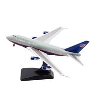 UIPOANSWS Flying airplane model Diecast 1/400 Scale B747SP N145UA United Airlines Plane Model Alloy Aircraft Collectible Display Airplanes aviation aircraft model