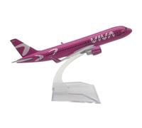 UIPOANSWS Flying airplane model Diecast Alloy Model Caribbean A340/Pink Colombia A320 16CM Airlines Aircrafts For Collection Display Airplanes Gifts aviation aircraft model(Colombia A320)