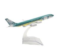 UIPOANSWS Flying airplane model Diecast Alloy Model Caribbean A340/Pink Colombia A320 16CM Airlines Aircrafts For Collection Display Airplanes Gifts aviation aircraft model(Caribbean A340)