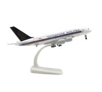 UIPOANSWS Flying airplane model Diecast Alloy Model Singapore A380 16CM/20CM Airlines Aircrafts For Collection Display Airplanes Gifts aviation aircraft model(2CM)