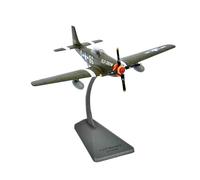 UIPOANSWS Flying airplane model Diecast American Mustang P-51D P-51 Fighter P51 1/72 Scale Finished Alloy Aircraft Model For Display Collection aviation aircraft model