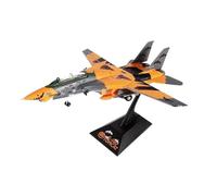 UIPOANSWS Flying airplane model Diecast Metal Alloy 1/144 Scale F14D F-14 F14 VF11 Tomcat ACE COMBAT Aircraft Fighter Plane Replica Model Toy aviation aircraft model