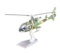 UIPOANSWS Flying airplane model Diecast Metal Gazelle SA341/342 Helicopter 1/32 Scale Replica Model Aircraft Airplane Model Toy For Collection aviation aircraft model