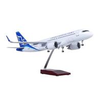 UIPOANSWS Flying airplane model Macau Airlines Airbus A320 1/80 Scale 47 Cm Die-cast Aircraft Model For Collectible Display Item aviation aircraft model
