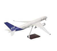 UIPOANSWS Flying airplane model Model Diecast Airplane Scandinavian Airlines A350-900SAS 1/150 Scale Airbus Aircraft For Collection Display Toys aviation aircraft model
