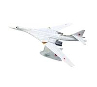 UIPOANSWS Flying airplane model Plane Model Toy 1/200 Scale Russia Air Force Tupolev TU-160 Diecast Alloy Aircraft Collectible Display Airplanes aviation aircraft model