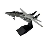 UIPOANSWS Flying airplane model US Grumman F-14 F14 1/100 Scale For Tomcat Bombcat Fighter Diecast Metal Airplane Plane Aircraft Model Collection aviation aircraft model(F-14 PT Tomcat)