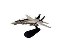 UIPOANSWS Flying airplane model US Navy Grumman F-14D Tomcat VF-31 1/100 Tomcatters Fighter Aircraft Metal Military Diecast Plane Model For Collection aviation aircraft model(F-14A HH)