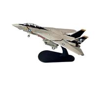 UIPOANSWS Flying airplane model US Navy Grumman F14 F-14D Tomcat VF-31 1/100 Tomcatters Fighter Aircraft Metal Military Diecast Plane Model aviation aircraft model(F-14A HH)