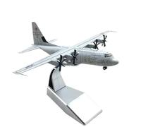 UIPOANSWS Flying airplane model USAF C-130J 1:200 Scale Super Hercules Transport Aircraft Model For Display Stand Collectible Gifts Alloy Airplane aviation aircraft model