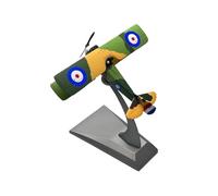 UIPOANSWS Flying airplane model WWI French Air Force SPAD S.XIII 1:72 Scale Biplane Propeller Fighter Diecast Metal Airplane Plane Aircraft Model aviation aircraft model