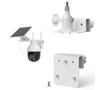 UIQELYS Gutter Bracket with Upward Model Compatible for Reolink Argus PT 3MP, 4MP/2K, 5MP/2K, 4K/8MP, Reolink Go PT Ultra/Plus Security Camera, Gutter Mount Holder (White)